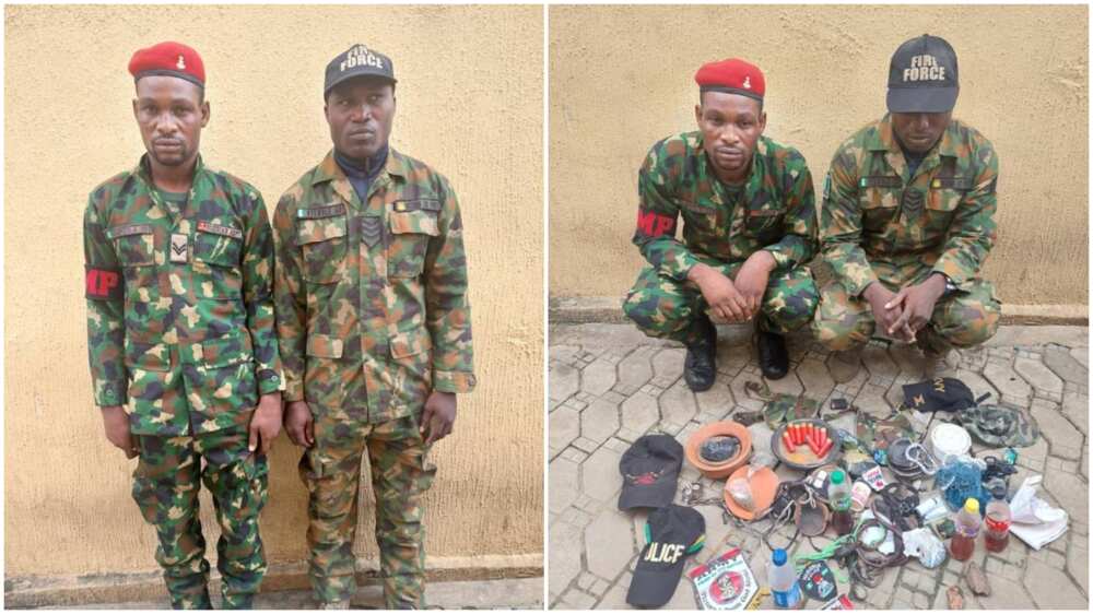 Oluwatosin Gabriel/Nurudeen Agboola/Fake Soldiers/Lagos Police