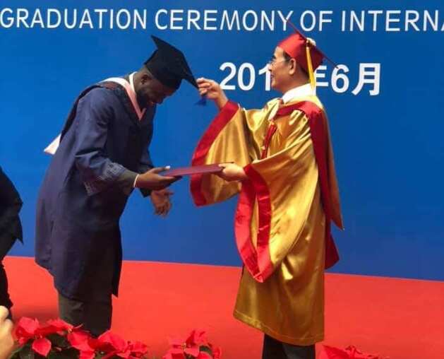 Nigerian man emerges most outstanding student in Chinese university