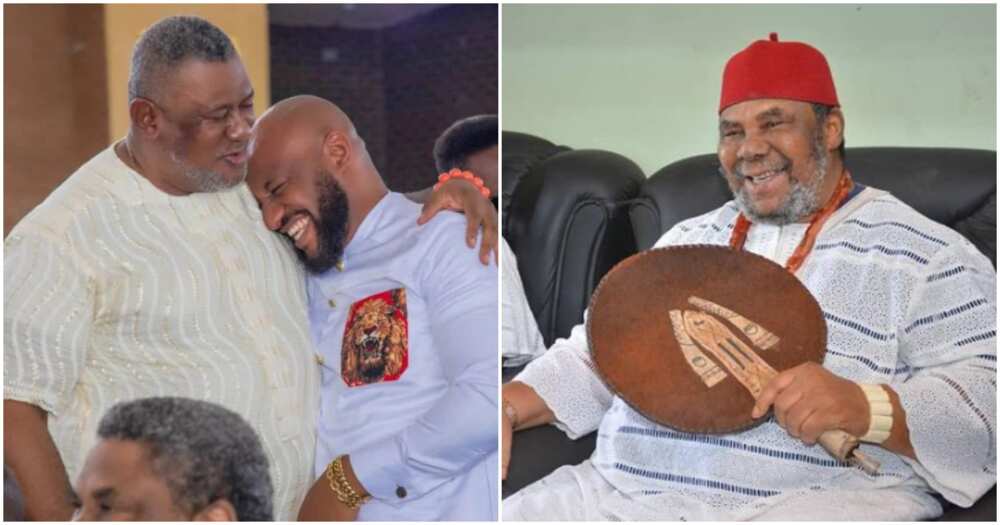Yul Edochie showers praises on eldest brother and their father's lookalke.