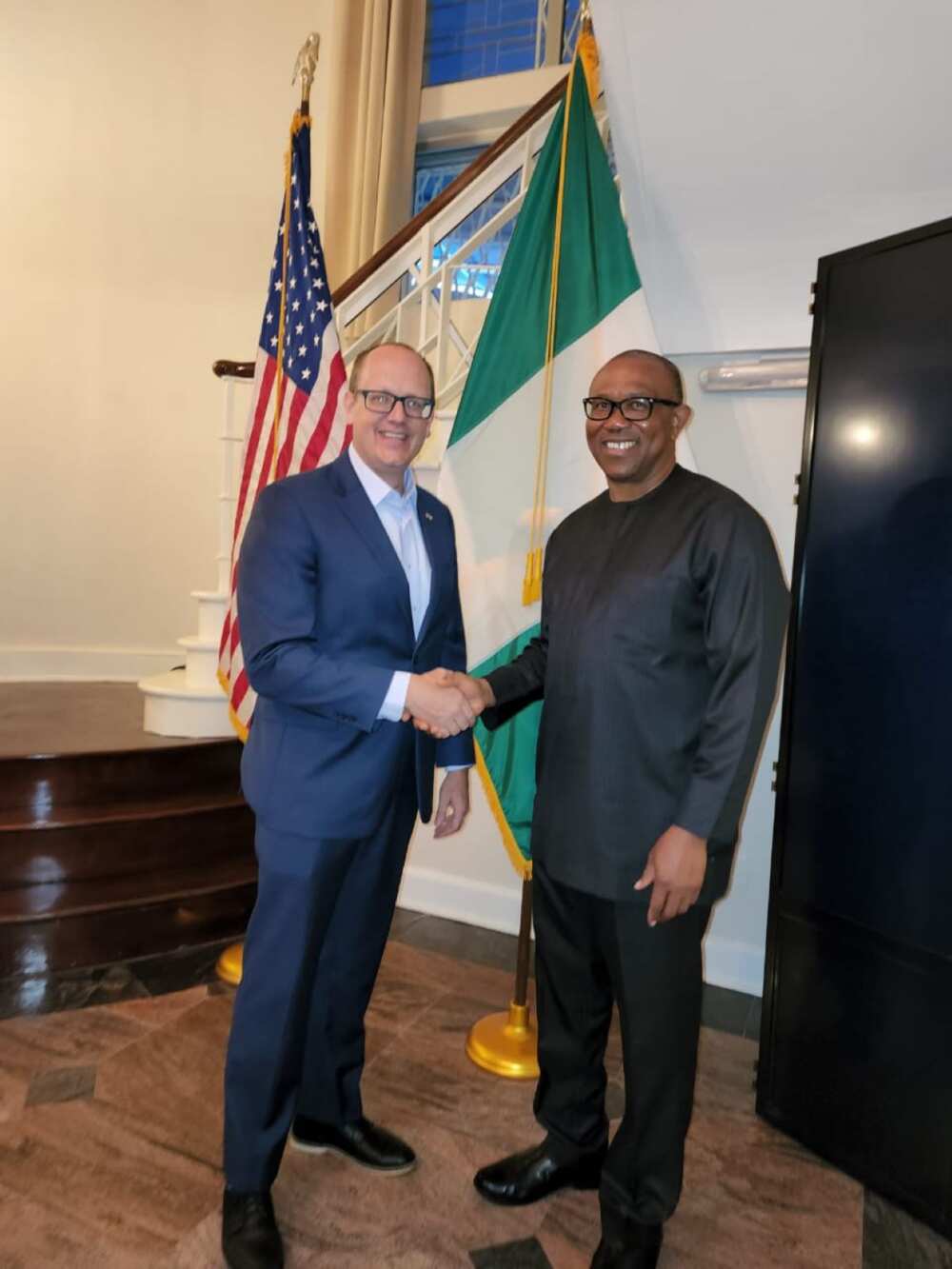 Peter Obi, Labour Party, 2023 presidential election, US Consul-General, Williams B Stevens