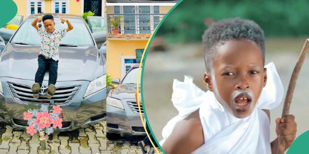 7 year old skit maker Son of D Source buys car.