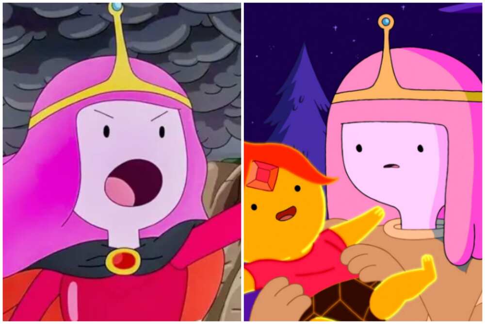 Pink hair cartoon characters Pink hair cartoon characters