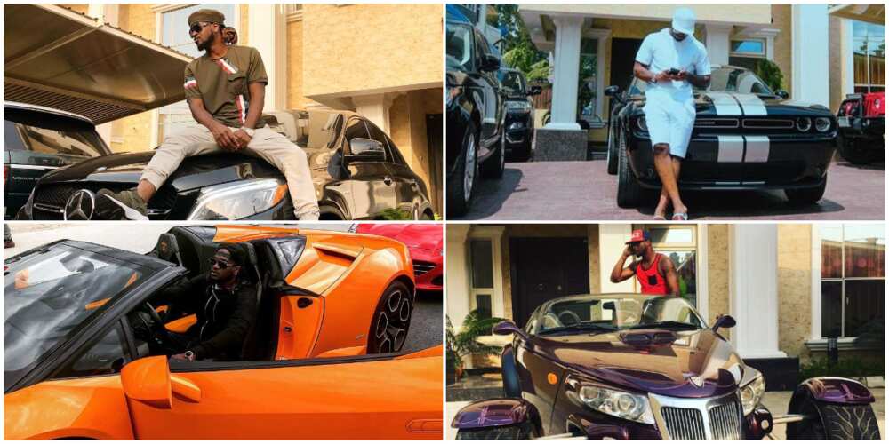 Ex-Psquare brothers and the multimillion naira luxury cars in their individual garage