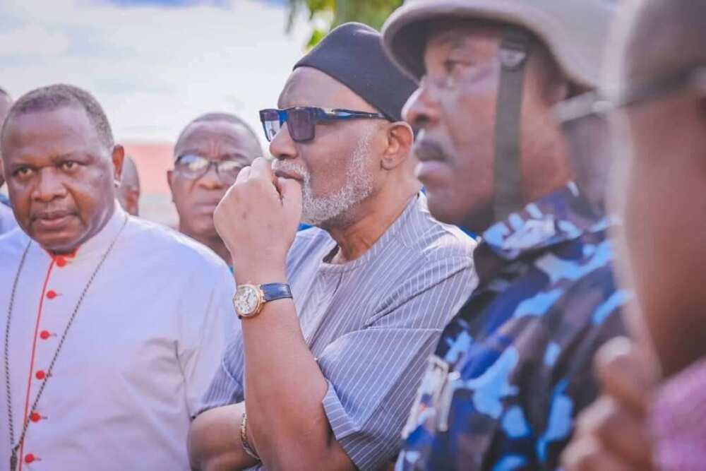 Governor Rotimi Akeredolu, Owo church attack, Ondo state, St Francis Xavier Catholic Church