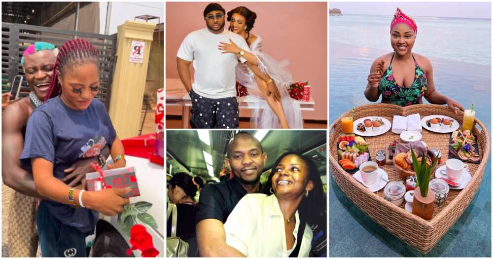 Nigerian celebrity couples on Valentine's Day.