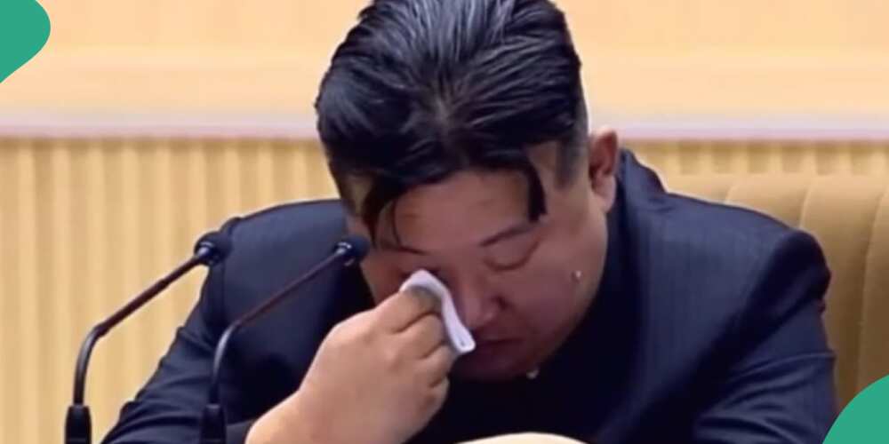Kim Jong-un in tears as he begs women to have more children