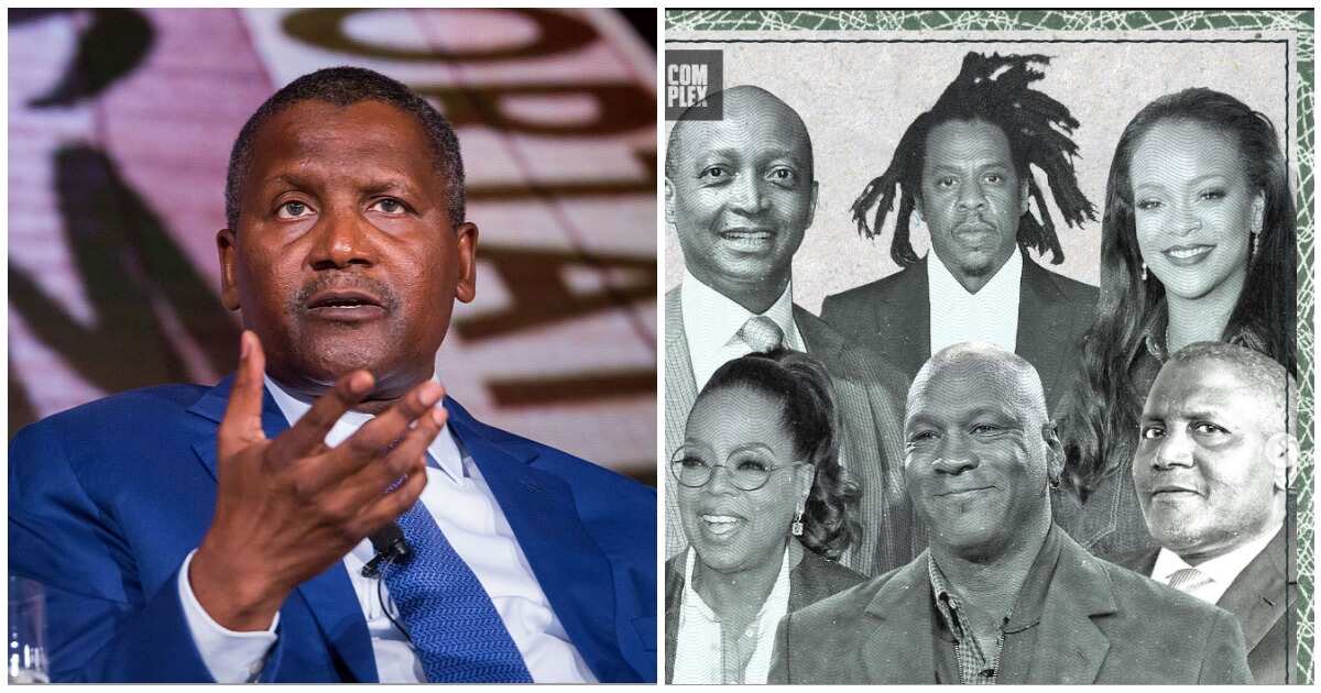 Aliko Dangote, other African Billionaires Get USA Recognition Alongside Other Black Billionaires