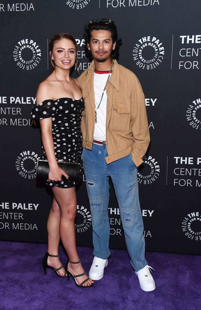 Xolo Maridueña and Hannah Kepple