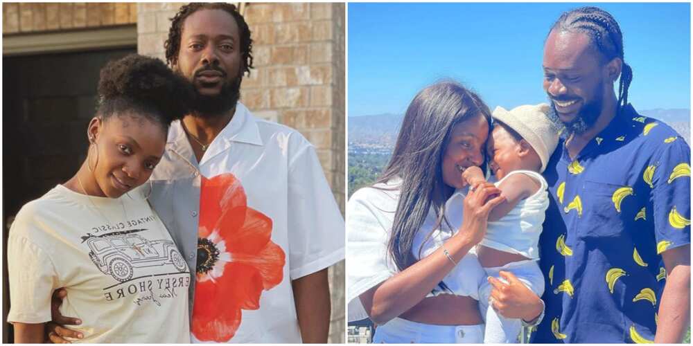 Singer Simi and her family Singer Simi and her family