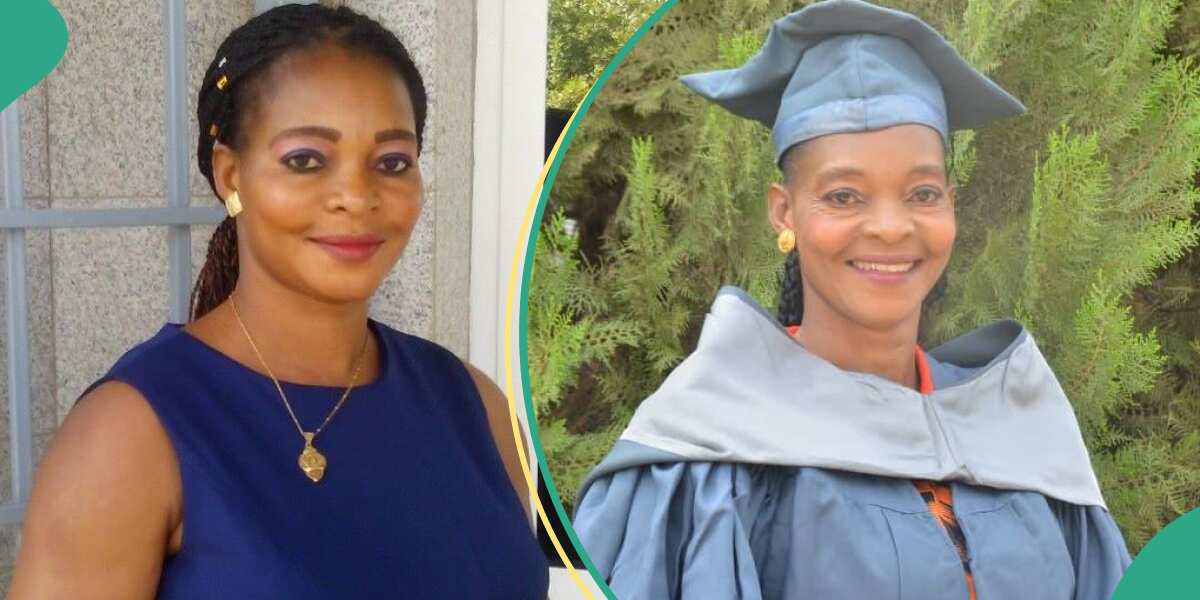 Joy as Port Harcourt company offers plot of land to disgraced NOUN law graduate Anyim Veronica