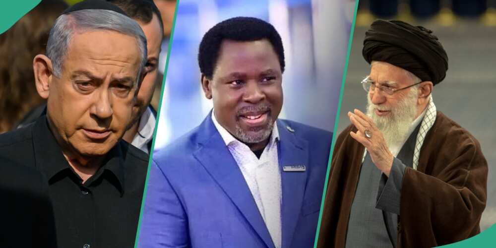 Old video of late Prophet T.B Joshua's prophecy about the clash between Israel and Iran trends in Nigeria