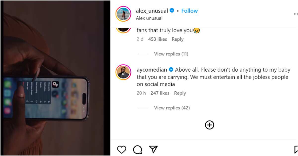 See what comedian AY Makun has to say about claims of BBNaija Alex having his baby