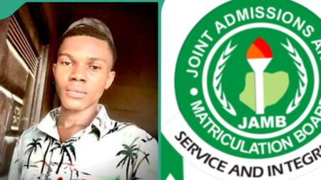"I was expecting 190": Boy who prepared on his own with no past questions flaunts his UTME score