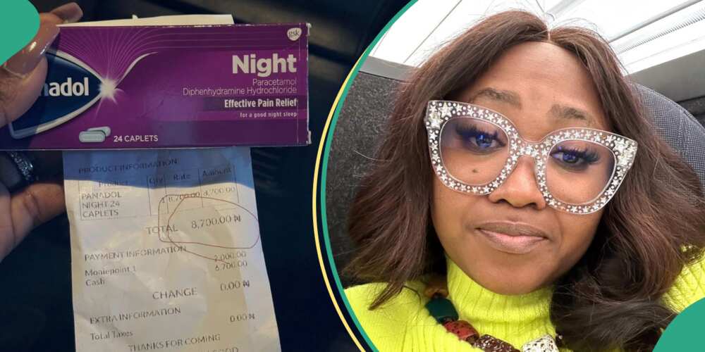 Mary Njoku laments after buying pain relief for N5700.