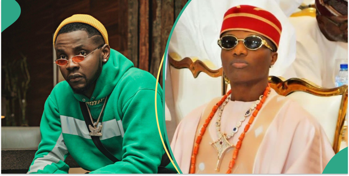 See what Kizz Daniel did to a fan who wanted to use Wizkid to scare him