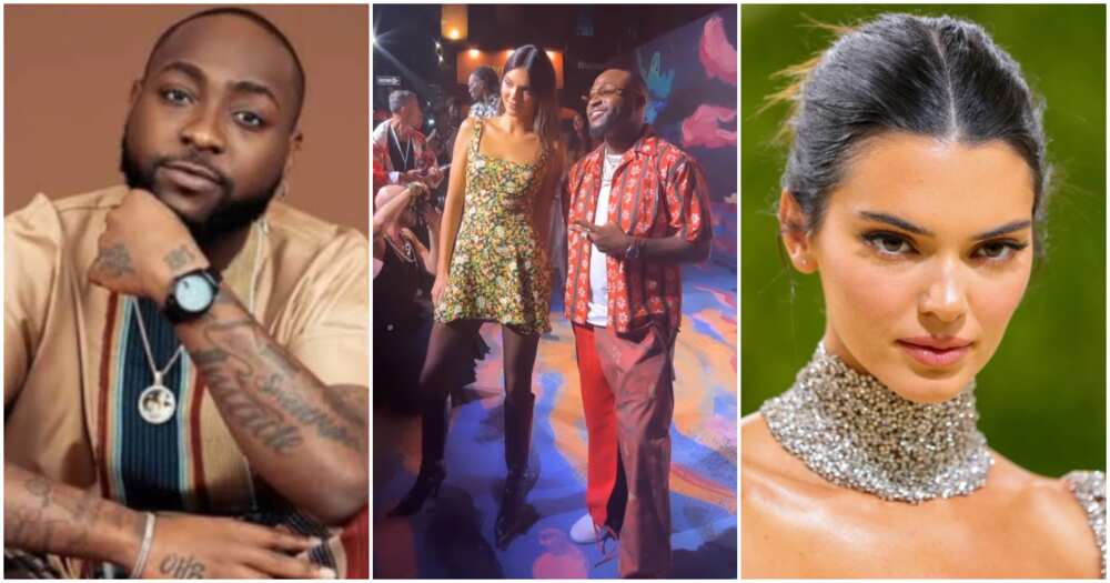 Davido, Kendell Jenner Davido, Kendell Jenner
