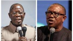 Oshiomhole Ya Bayyana Abin Da Zai Yi Wa Magoya Bayan Peter Obi Idan Suka Ce Za Su Tanka Masa