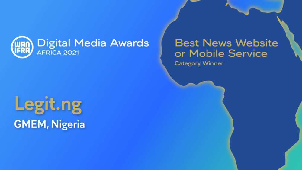 Legit.ng named best news website at 2021 Africa Digital Media Awards