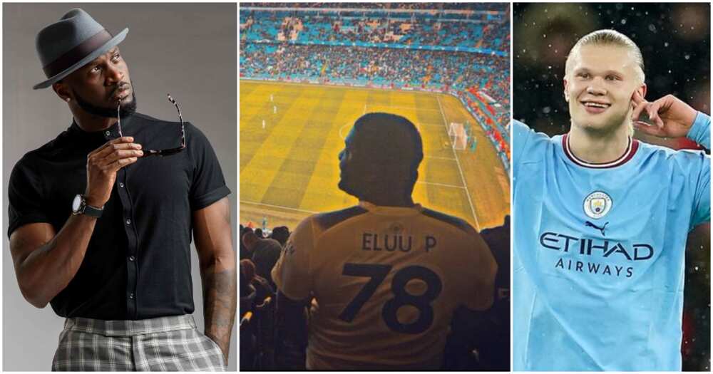 Peter Okoye, Man City, Eluu P Peter Okoye, Man City, Eluu P