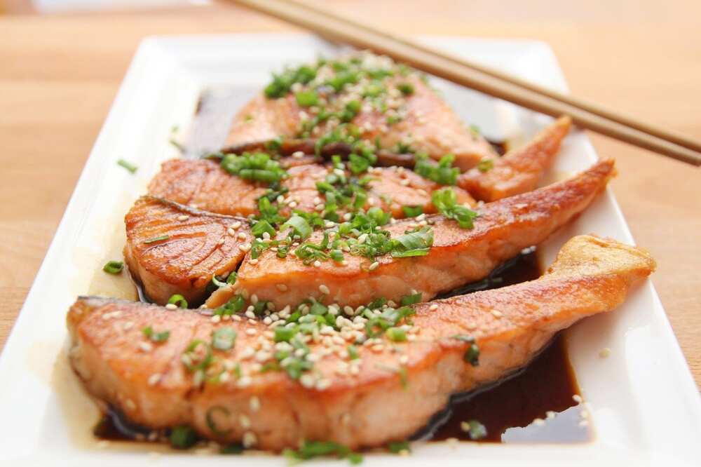 saumon teriyaki saumon teriyaki