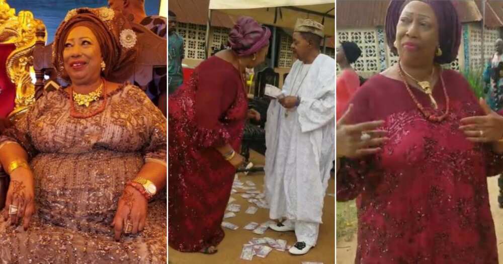 Alaafin of Oyo's 1st wife celebrates 76th birthday in style (photo, videos)