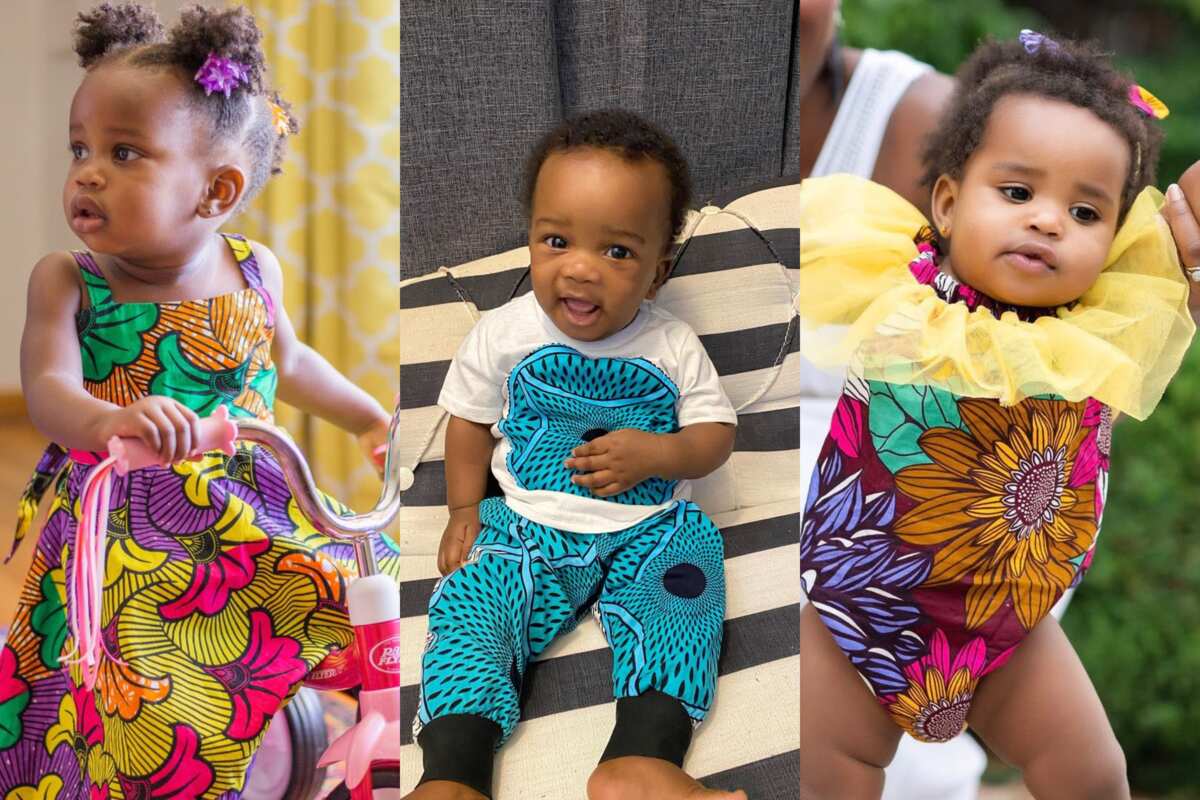 Toun Ankara Dress, African Baby Girl Dress,  African kids clothes, African  fashion, African dresses for kids