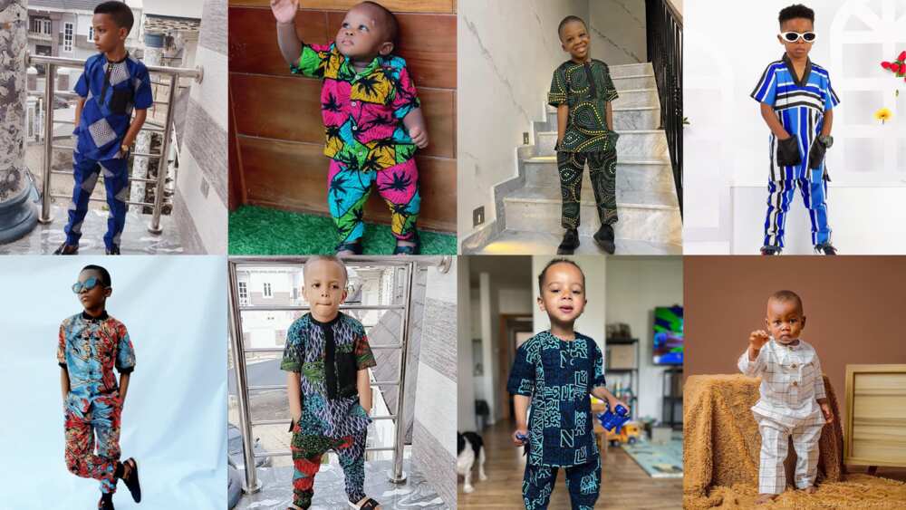 Baby boy shop ankara styles