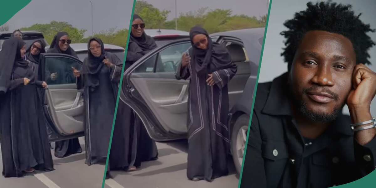 Watch sweet video as ladies in hijab participate in car opening challenge as they vibe to Nasboi’s ‘Small Money’ song