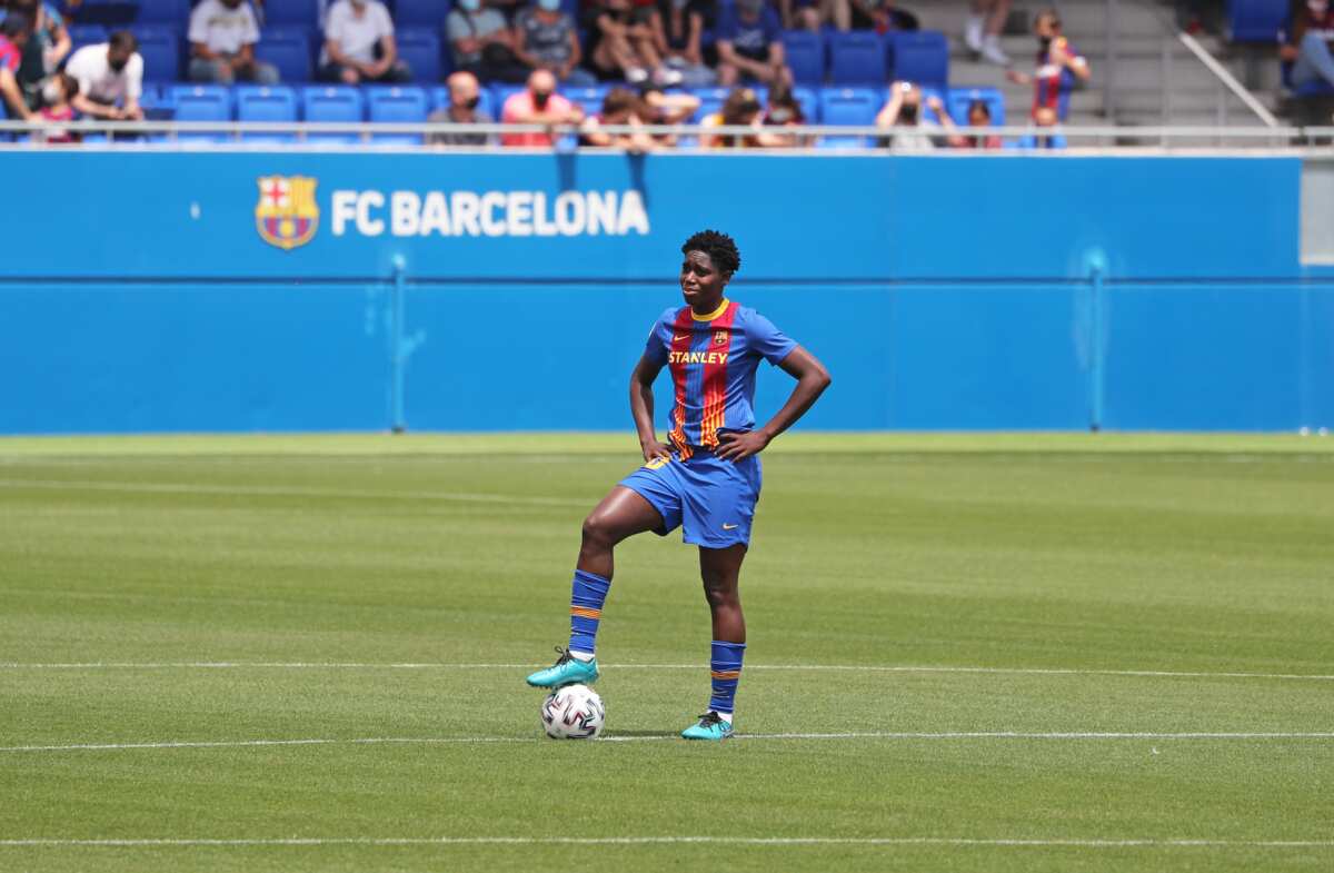 Tension as report claims Nigerian star will miss Barcelona's pre-season after testing positive to COVID-19