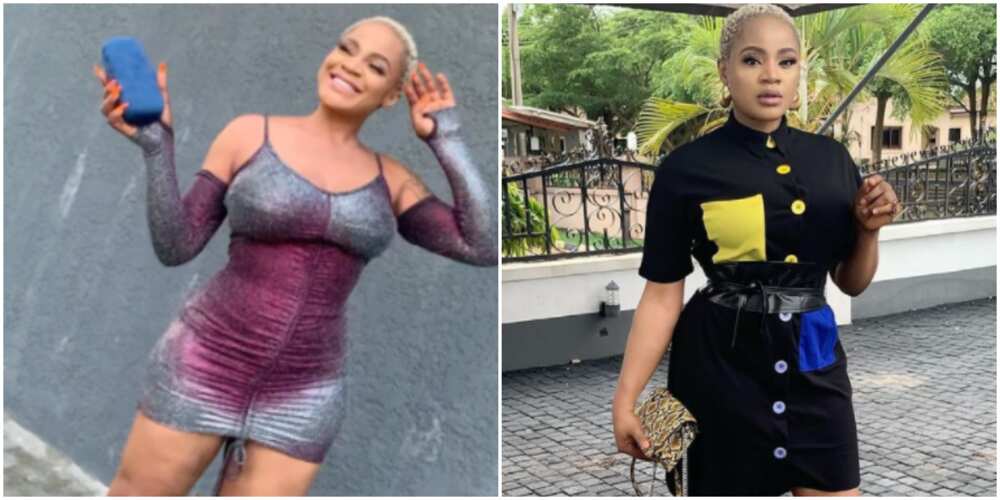 Aproko Leave Another Person Actress Uche Ogbodo Reacts As Fan Asks How Many Figure 8 She Has In 