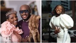 Mixed reactions as Annie Idibia melts hearts with birthday message to Pero Adeniyi & 2Baba’s daughter