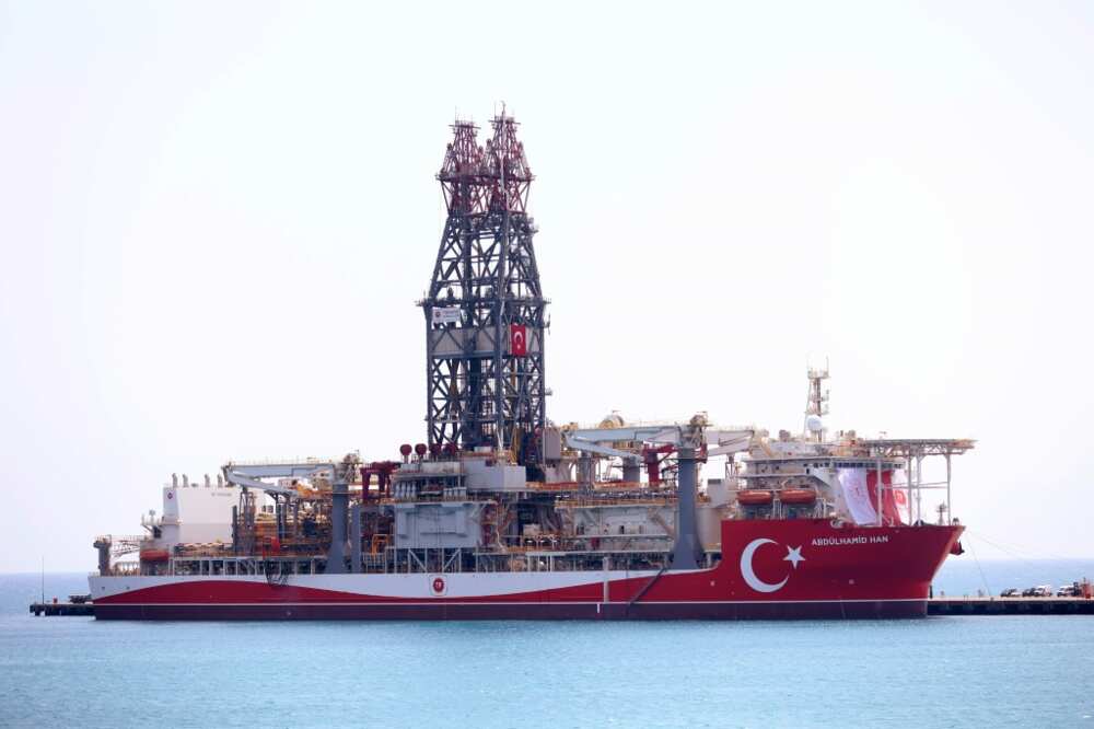 The Abdulhamid Han is the fourth drill ship built by Turkey as it steps up its search for energy in the east Mediterranean