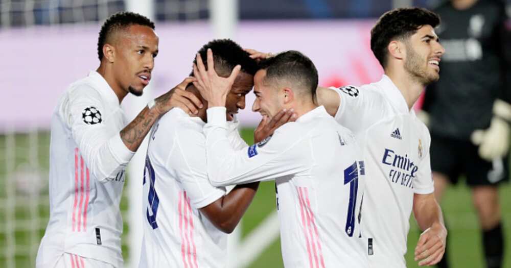 Classy Real Madrid outshine Liverpool in Champions League 1st leg at ...