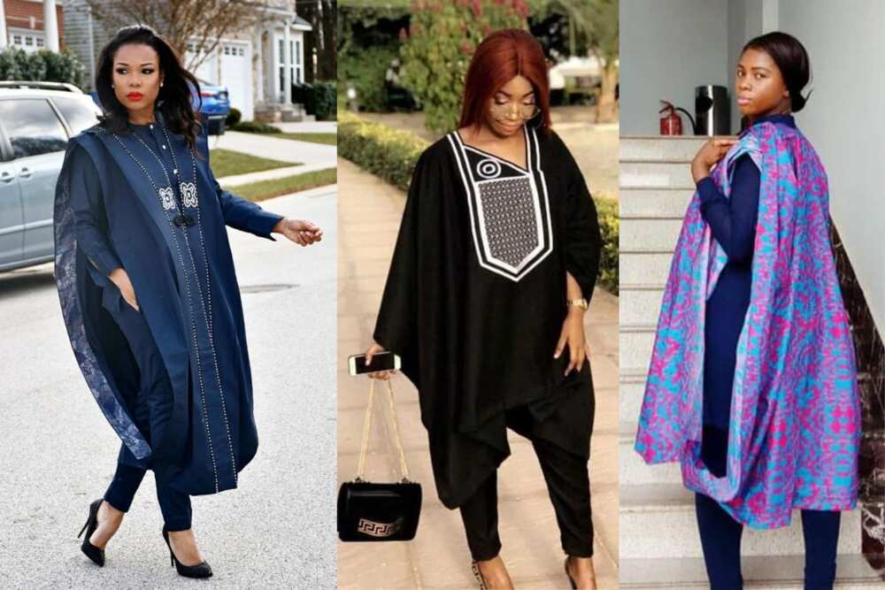 Latest Agbada styles for ladies to wear for a special occasion - Legit.ng