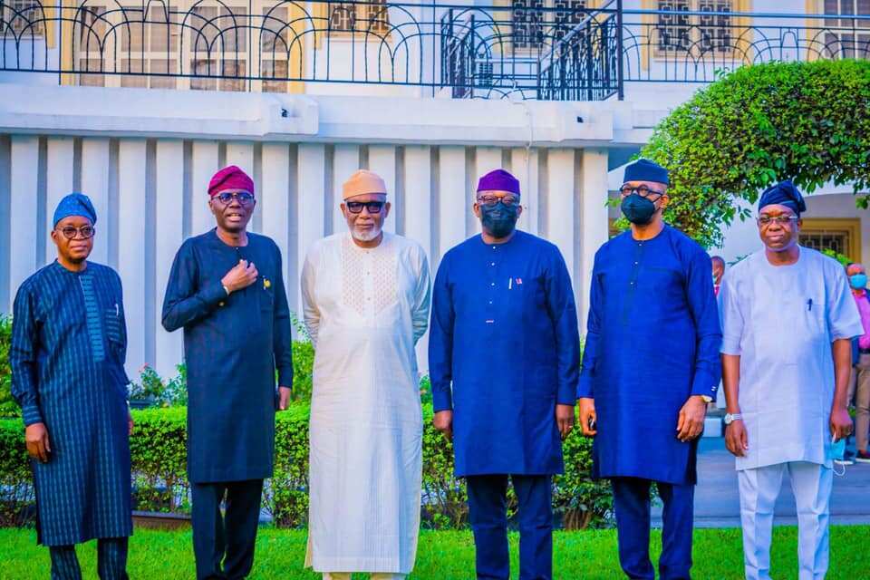 Governor Akeredolu discloses why Fayemi was absent during visit to Tinubu's residence