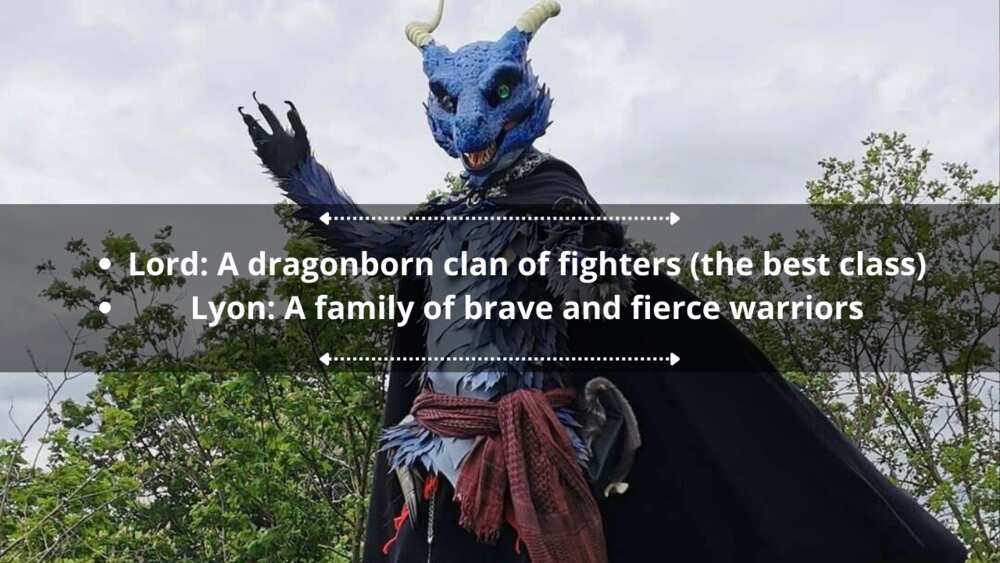 Famous dragonborn clan names