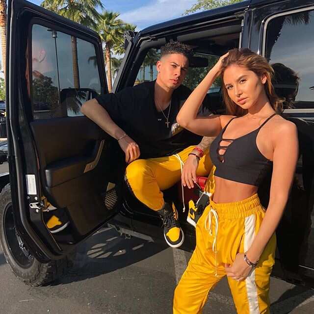 Austin McBroom and Catherine Paiz