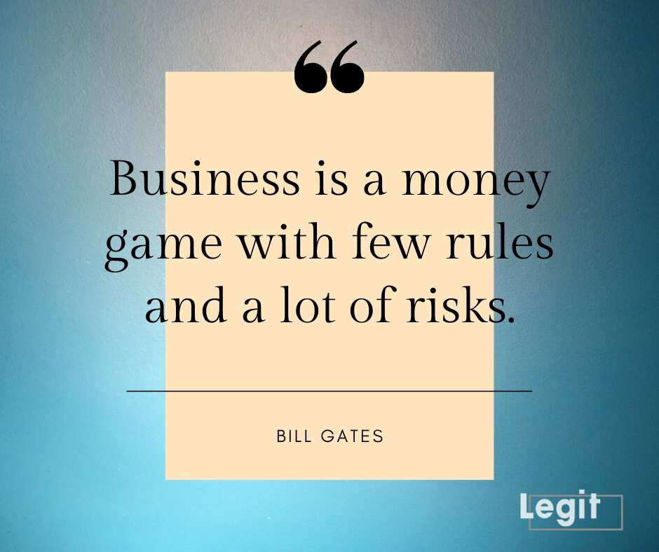 bill gates quotes about business