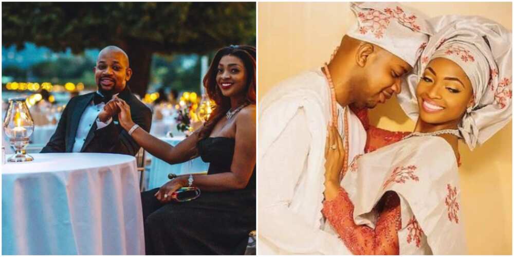 Davido's sister celebrates wedding anniversary