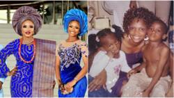 I didn't know how to start: Iyabo Ojo shares emotional throwback photo of when she became a single mum