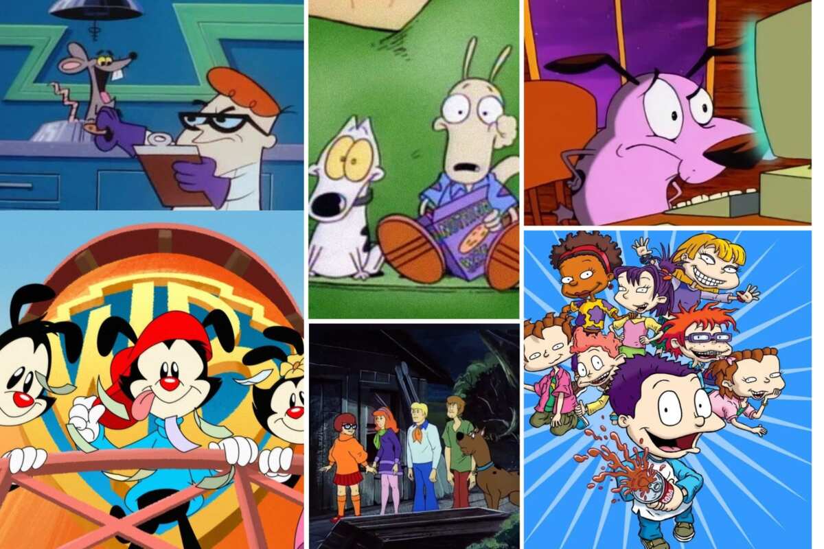 old cartoon characters from the 90s