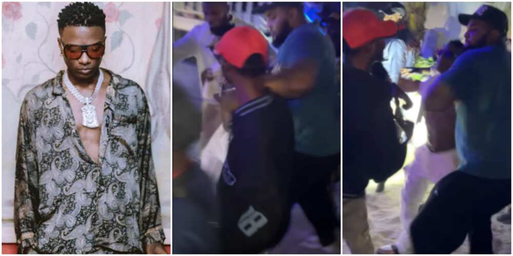 Wizkid slaps thief Wizkid slaps thief