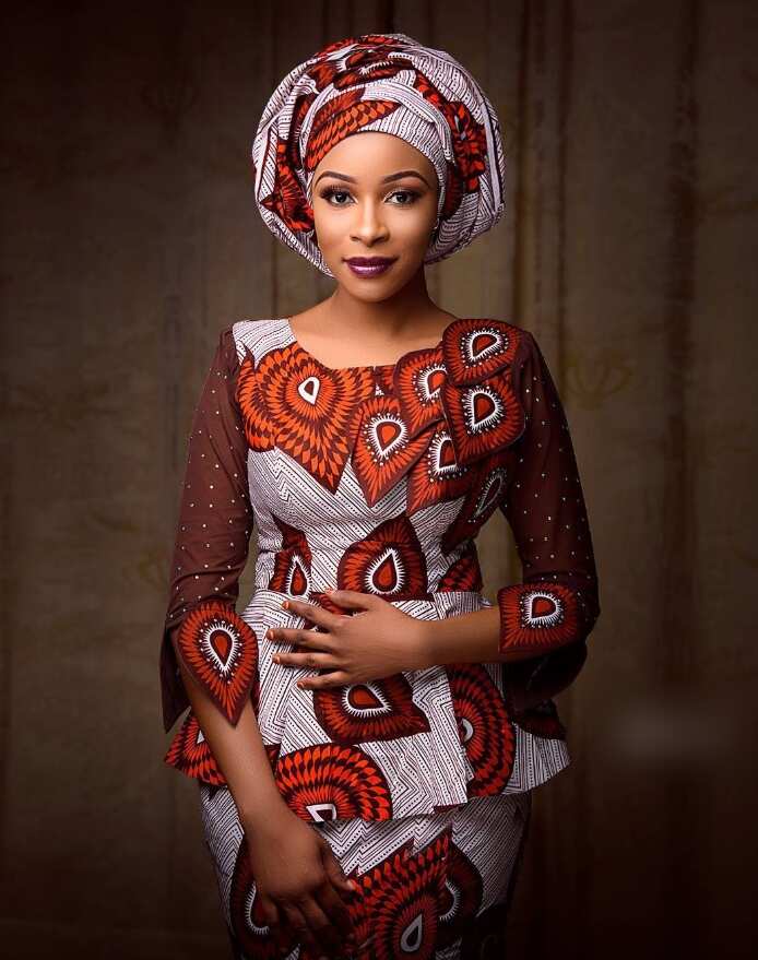 Hausa female traditional dressing