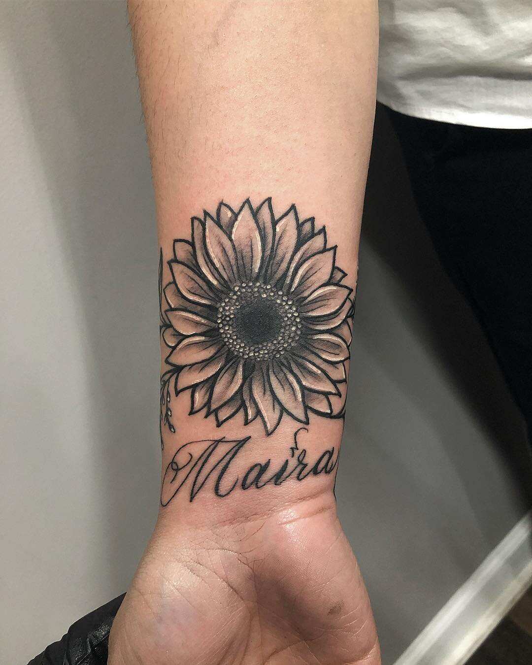 Sunflower Tattoos: A Closer Look at Flower Tattoos - HardworkTattoos