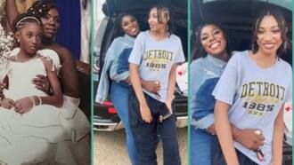 "She is ripe for marriage": After 10 years, Lady shares transformation of her little bride, photos trend