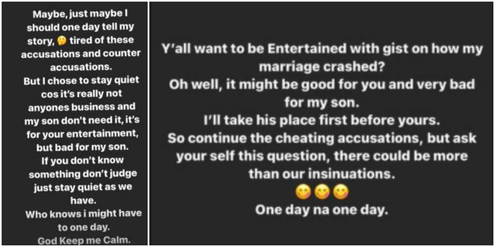 Ubi Franklin reacts to claims that his marriage crashed because he cheated