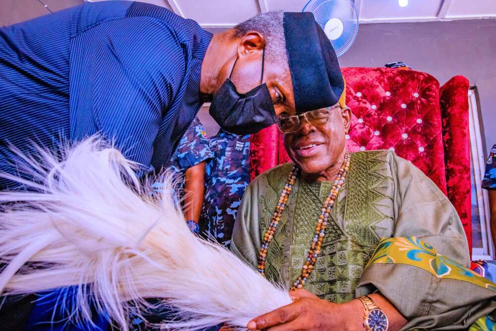 Olubadan and Osinbajo