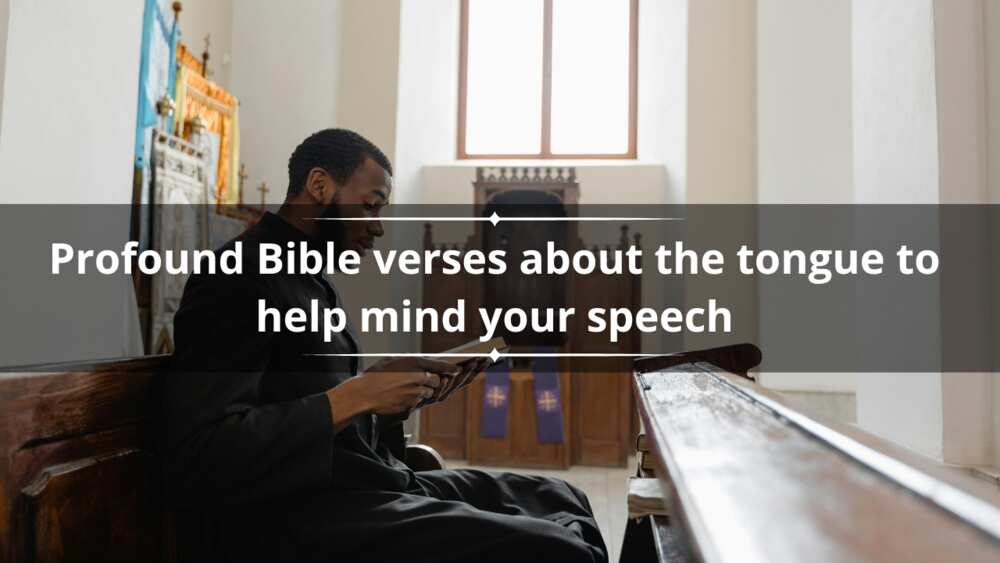 Bible verses about words and the tongue