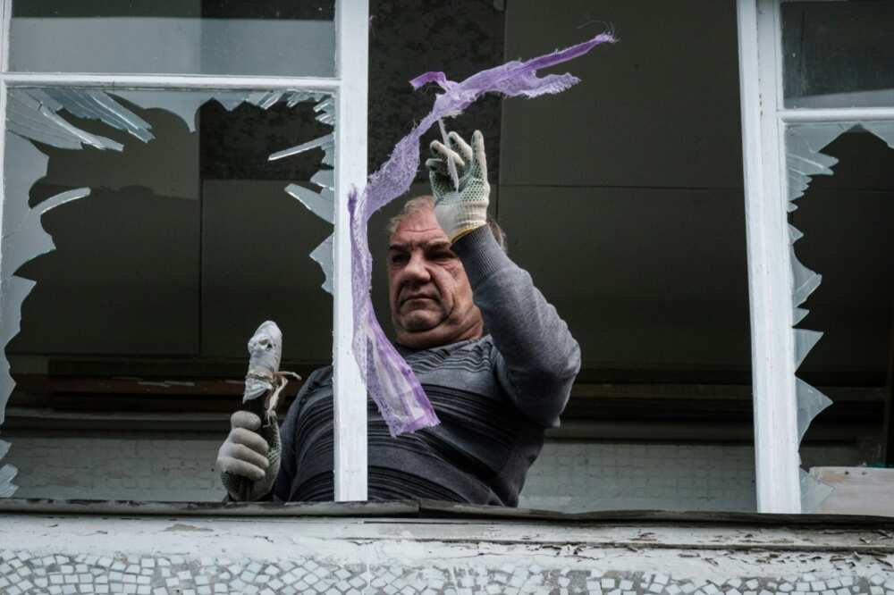 Kharkiv, just 40 kilometres (24 miles) from the Russian border, has been regularly bombed since the start of the war Kharkiv, just 40 kilometres (24 miles) from the Russian border, has been regularly bombed since the start of the war