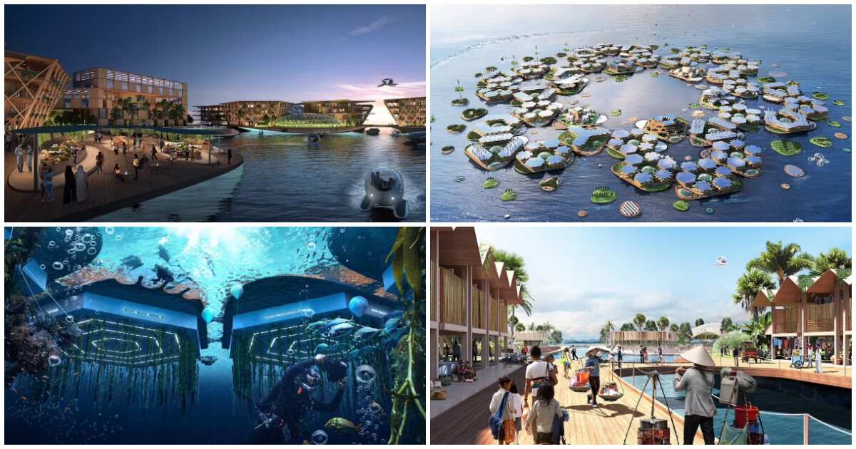 World's first floating city by South Korea: It makes its own food, water & can withstand any natural disaster